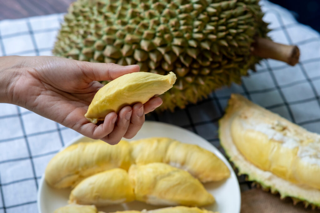 Tropical fruits, including durian, are nutrient-dense